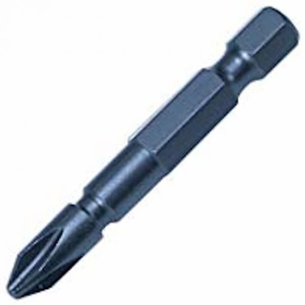 2-Inch No 2 Impact-Grade Philliips Chuck Driver 3PK